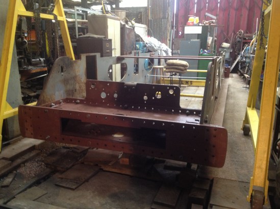 Front of the frames with dragbox installed