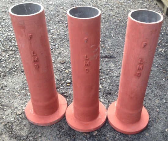 And here are the finished castings.  Only two of these are needed for 4123 - one of them will be going to our friends at the Glouscester & Warwickshire Rly for sister 4F No. 4027